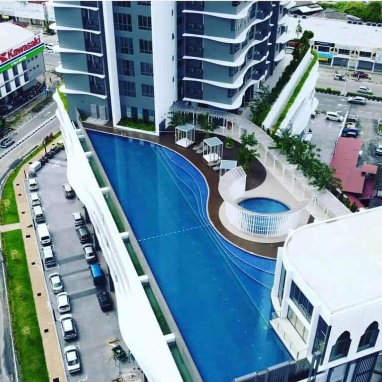 Izz'Man Homestay Level 33 Troika Kota Bharu Exterior photo